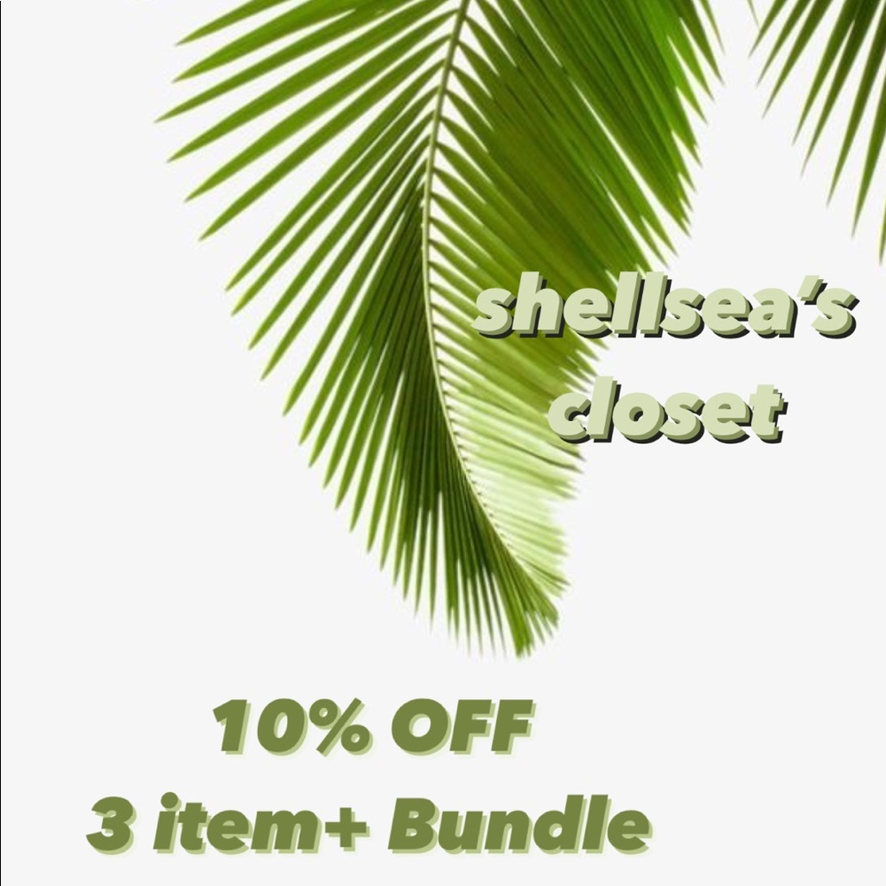 Add 3+ items to a bundle and get 10% OFF! Happy Shopping 🛍 🙌🏽